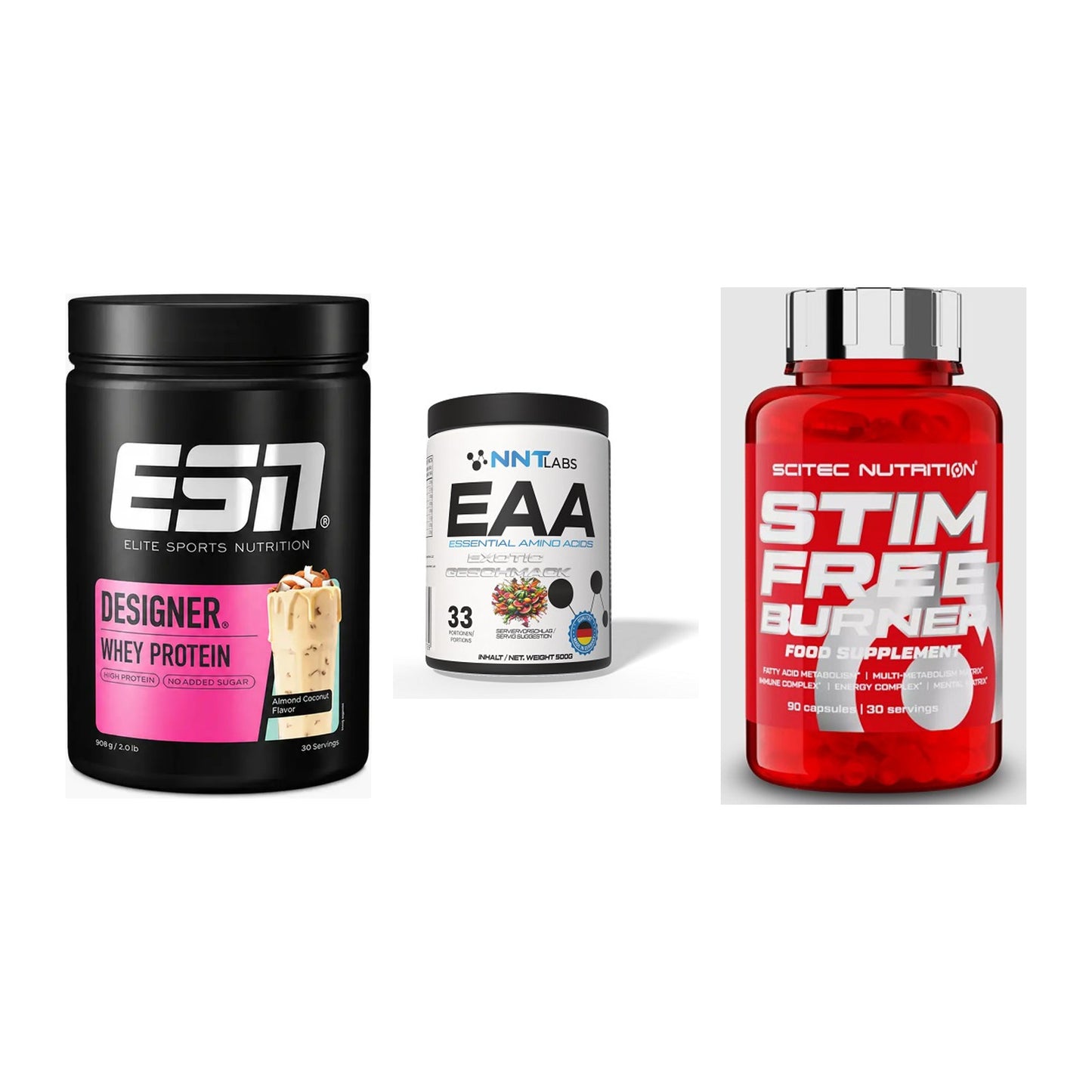 Definitionsphase-Set: ESN Designer + NNT EAA + Scitec Stim – alle enthaltenen Artikel