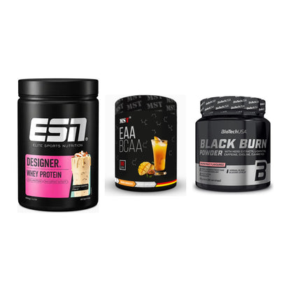 Definitionsphase-Set: ESN Designer + MST EAA & BCAA + BioTech Black – alle enthaltenen Artikel
