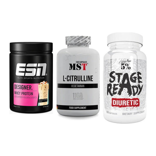 Definitionsphase-Set: ESN Designer + MST Citrulline + 5% Nutrition – alle enthaltenen Artikel