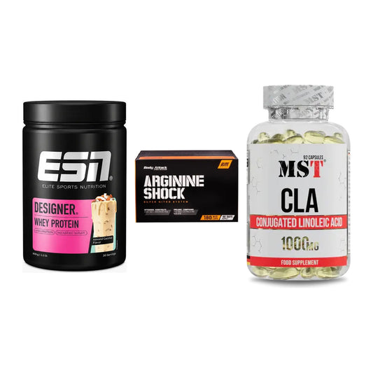 Definitionsphase-Set: ESN Designer + Body Attack + MST CLA 1000mg – alle enthaltenen Artikel