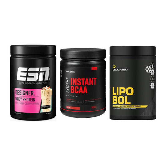 Definitionsphase-Set: ESN Designer + Body Attack + Dedicated – alle enthaltenen Artikel