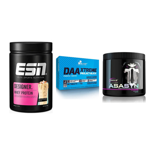 Definitionsphase-Set: ESN Designer + Olimp DAA + Genius Nutriti – alle enthaltenen Artikel