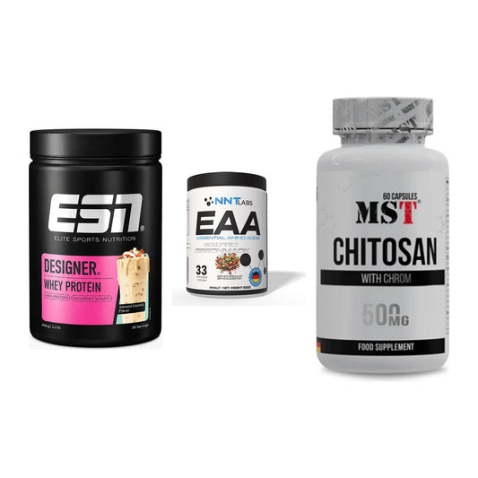 Definitionsphase-Set: ESN Designer + NNT EAA + MST Chitosan – alle enthaltenen Artikel