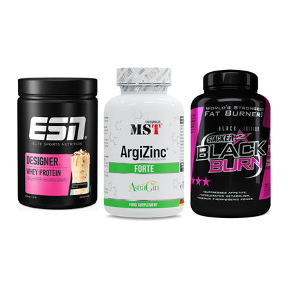 Definitionsphase-Set: ESN Designer + MST ArgiZinc + Stacker2 Black – alle enthaltenen Artikel