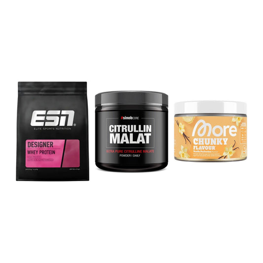 Definitionsphase-Set: ESN Designer + Sinob Core + More Nutrition – alle enthaltenen Artikel