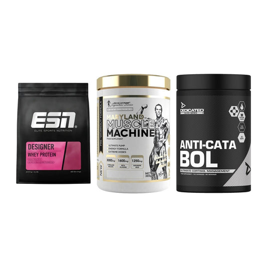 Definitionsphase-Set: ESN Designer + Kevin Levrone + Dedicated – alle enthaltenen Artikel