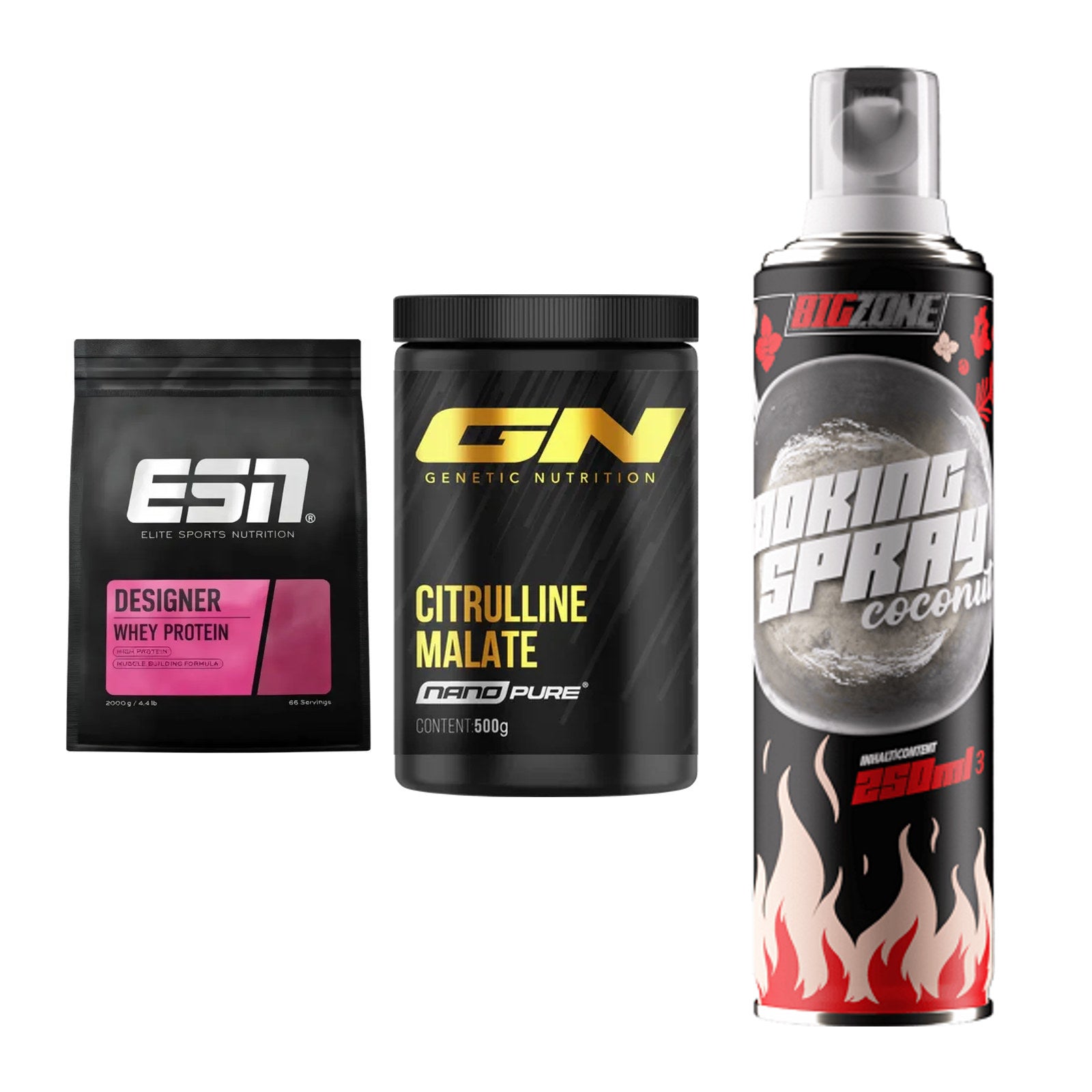Definitionsphase-Set: ESN Designer + GN Citrulline + Big Zone – alle enthaltenen Artikel