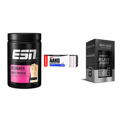Definitionsphase-Set: ESN Designer + Nutrend AAKG + BioTech Black – alle enthaltenen Artikel