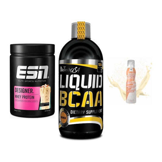Definitionsphase-Set: ESN Designer + BioTech Liquid + More Nutrition – alle enthaltenen Artikel