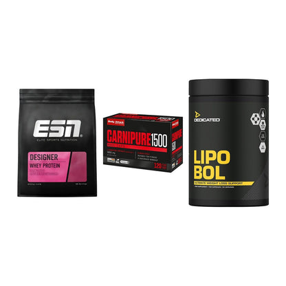 Definitionsphase-Set: ESN Designer + Body Attack + Dedicated – alle enthaltenen Artikel