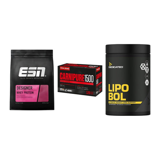 Definitionsphase-Set: ESN Designer + Body Attack + Dedicated – alle enthaltenen Artikel