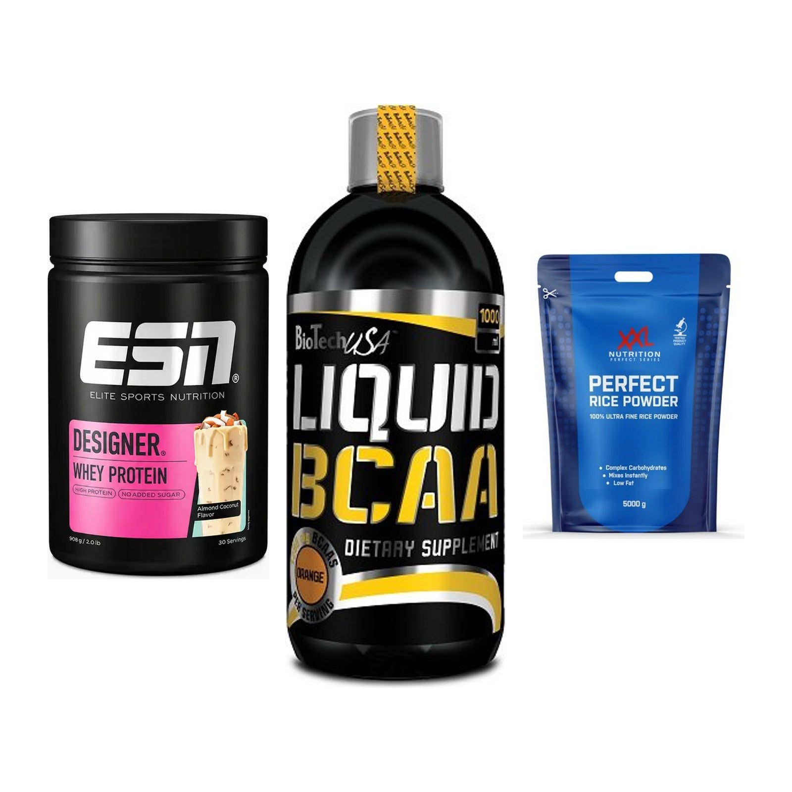 Definitionsphase-Set: ESN Designer + BioTech Liquid + XXL Nutrition – alle enthaltenen Artikel