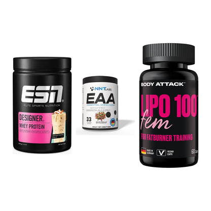 Definitionsphase-Set: ESN Designer + NNT EAA + Body Attack – alle enthaltenen Artikel