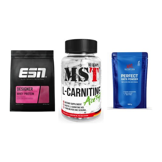 Definitionsphase-Set: ESN Designer + MST L-Carnitin + XXL Nutrition – alle enthaltenen Artikel