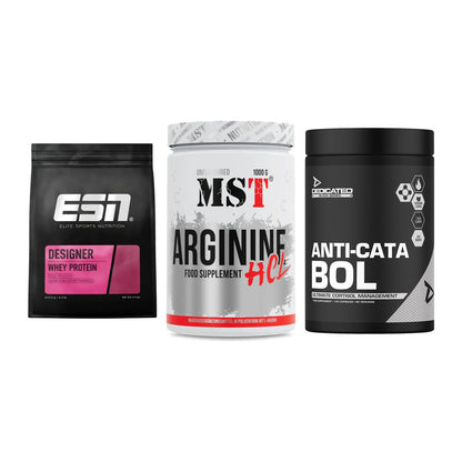 Definitionsphase-Set: ESN Designer + MST Arginine + Dedicated – alle enthaltenen Artikel