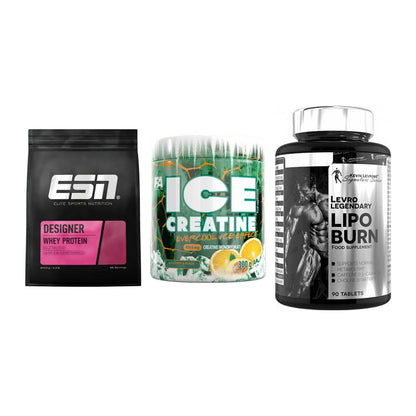 Definitionsphase-Set: ESN Designer + FA Nutrition + Kevin Levrone – alle enthaltenen Artikel