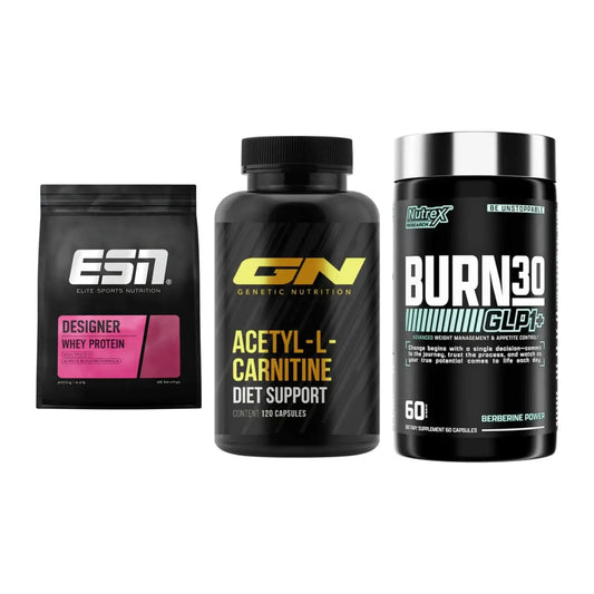 Definitionsphase-Set: ESN Designer + GN Acetyl + Nutrex Burn 30 – alle enthaltenen Artikel