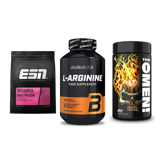 Definitionsphase-Set: ESN Designer + BioTech L-Argi + JNX Sports – alle enthaltenen Artikel