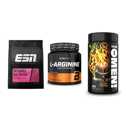 Definitionsphase-Set: ESN Designer + BioTech L-Argi + JNX Sports – alle enthaltenen Artikel