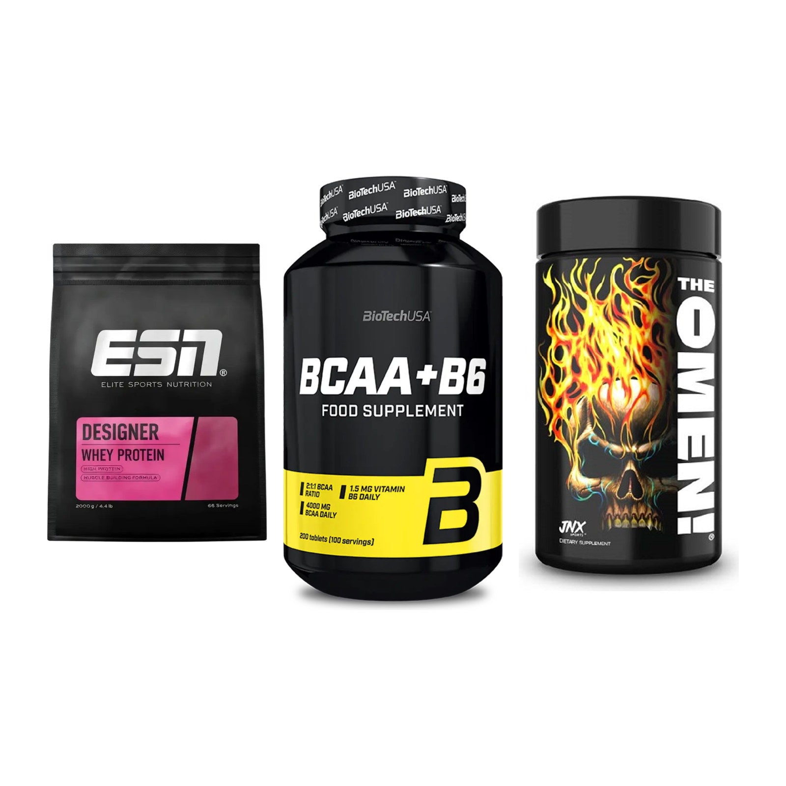 Definitionsphase-Set: ESN Designer + BioTech BCAA+B + JNX Sports – alle enthaltenen Artikel