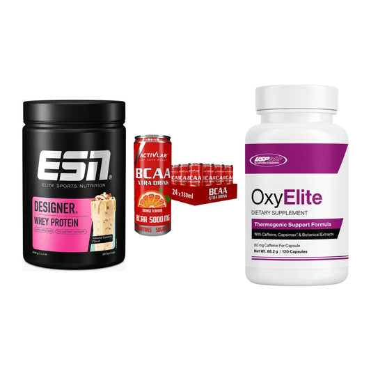 Definitionsphase-Set: ESN Designer + Activlab BCAA + USP Labs – alle enthaltenen Artikel