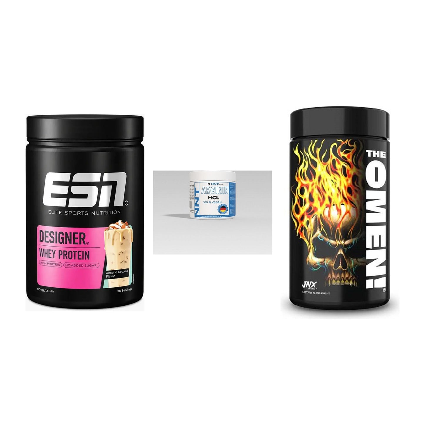 Definitionsphase-Set: ESN Designer + NNT Arginin + JNX Sports – alle enthaltenen Artikel
