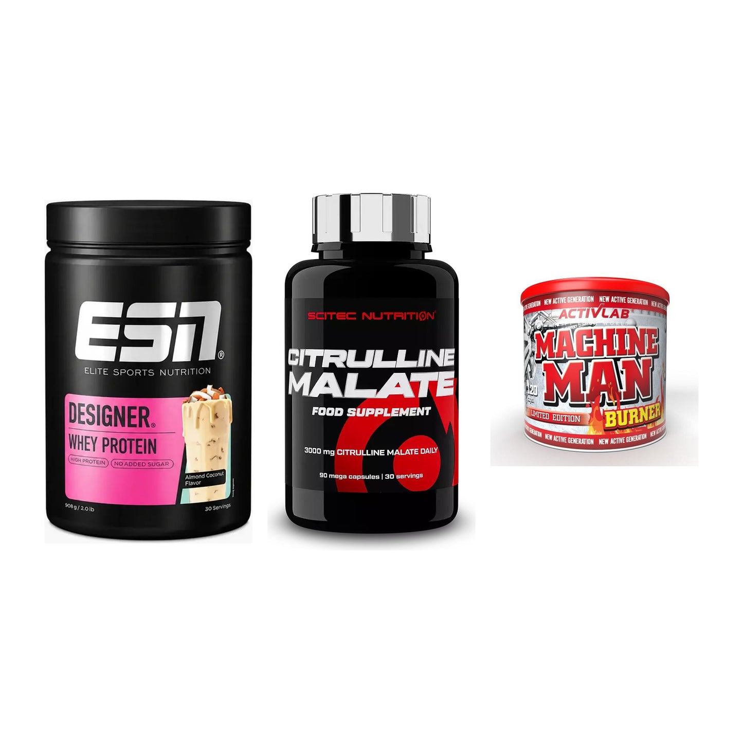 Definitionsphase-Set: ESN Designer + Scitec Citrull + Activlab – alle enthaltenen Artikel