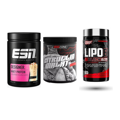 Definitionsphase-Set: ESN Designer + Big Zone + Nutrex Lipo 6 – alle enthaltenen Artikel