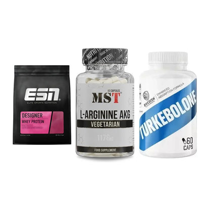 Definitionsphase-Set: ESN Designer + MST Arginin + Swedish Supple – alle enthaltenen Artikel