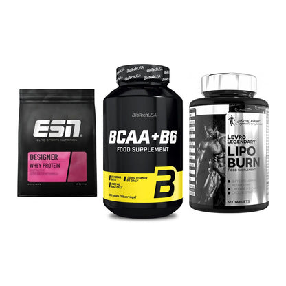 Definitionsphase-Set: ESN Designer + BioTech BCAA+B + Kevin Levrone – alle enthaltenen Artikel