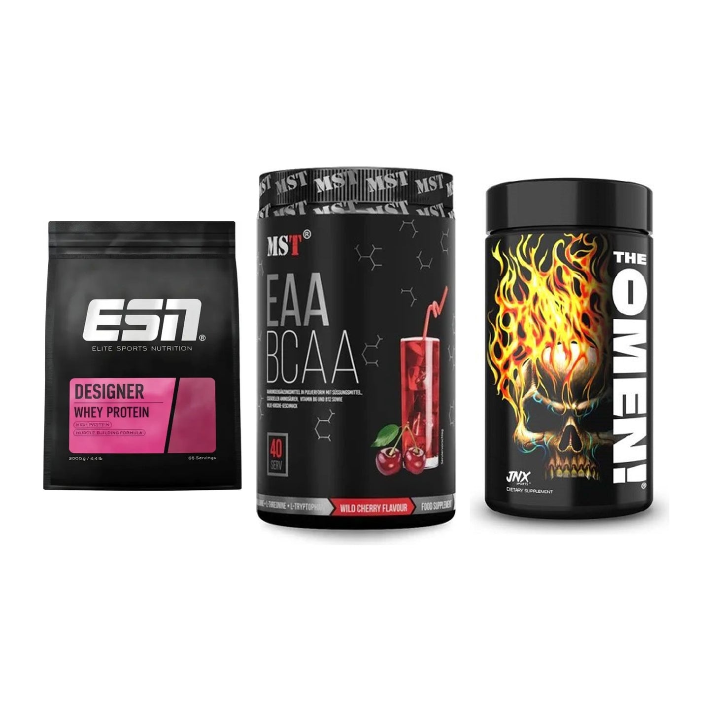 Definitionsphase-Set: ESN Designer + MST EAA & BCAA + JNX Sports – alle enthaltenen Artikel