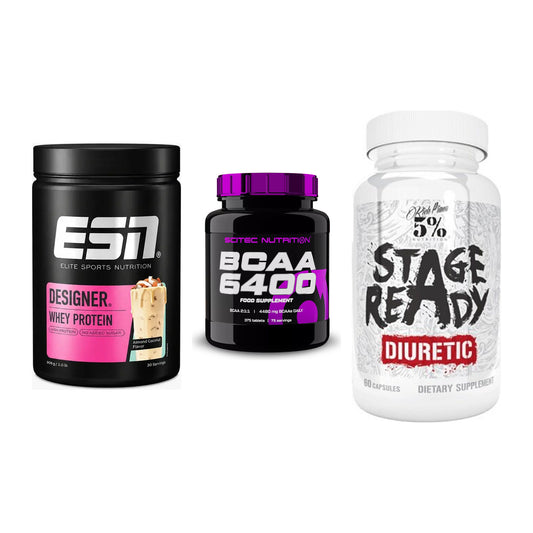 Definitionsphase-Set: ESN Designer + Scitec BCAA + 5% Nutrition – alle enthaltenen Artikel