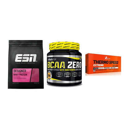 Definitionsphase-Set: ESN Designer + BioTech BCAA + Olimp Thermo – alle enthaltenen Artikel