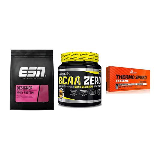 Definitionsphase-Set: ESN Designer + BioTech BCAA + Olimp Thermo – alle enthaltenen Artikel