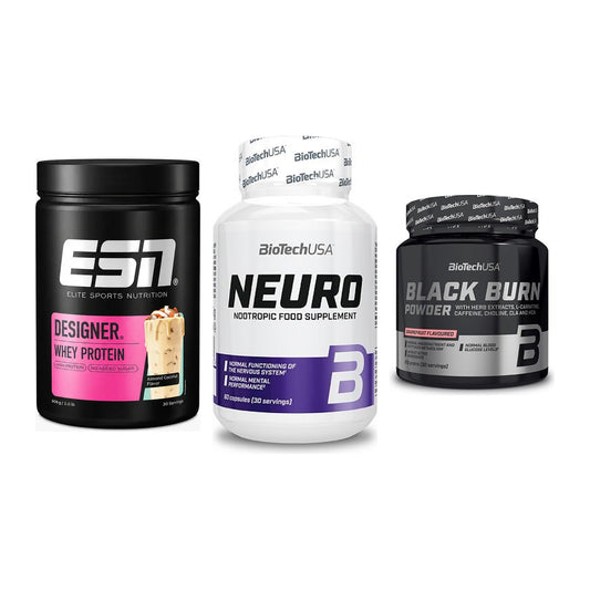 Definitionsphase-Set: ESN Designer + BioTech Neuro + BioTech Black – alle enthaltenen Artikel