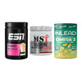 Definitionsphase-Set: ESN Designer Whey + MST Taurine + INLEAD Omega-3 – alle enthaltenen Artikel