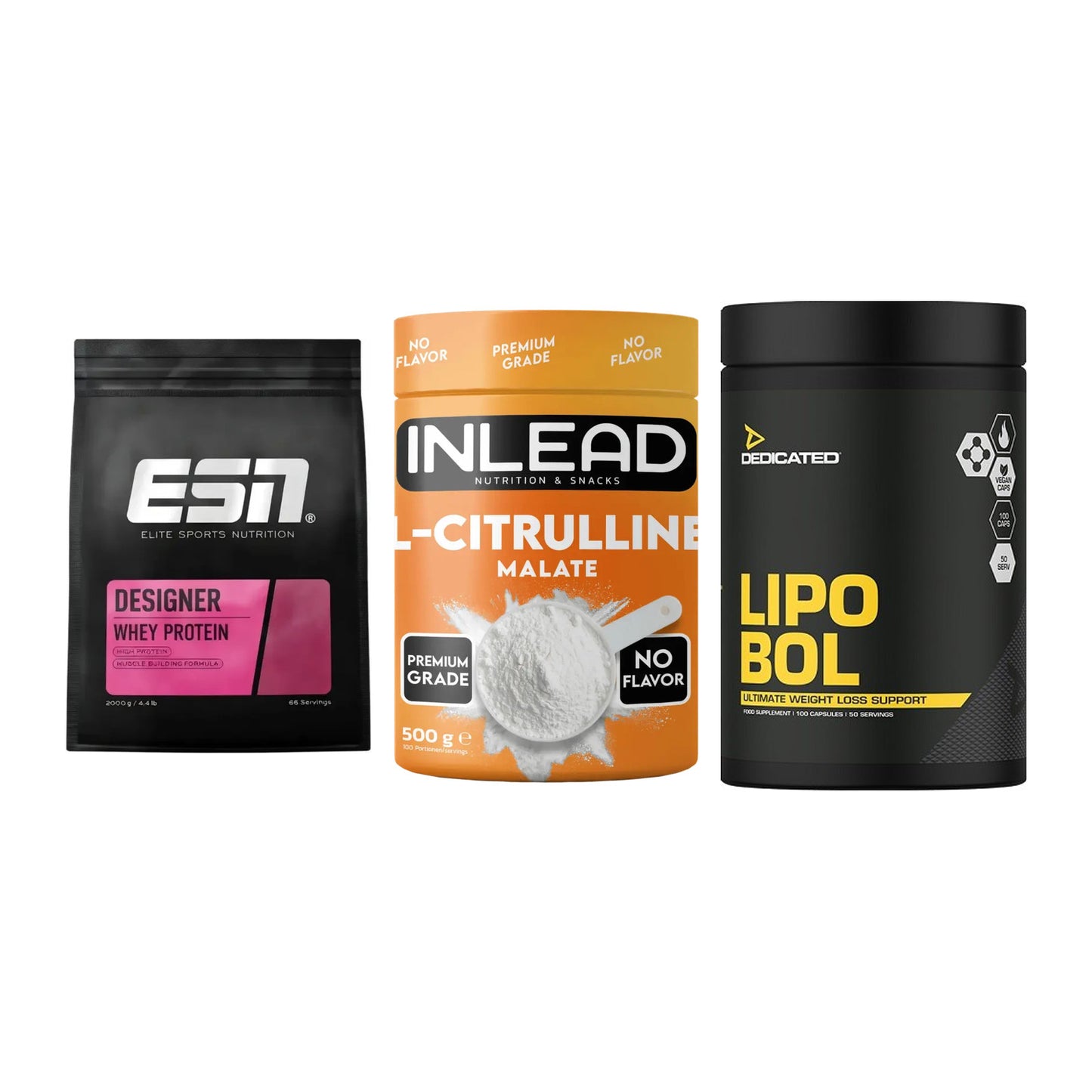 Definitionsphase-Set: ESN Designer + INLEAD L-Citru + Dedicated – alle enthaltenen Artikel