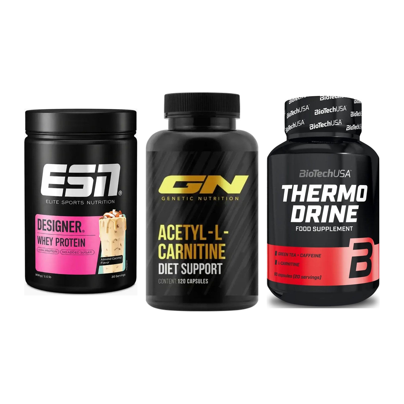 Definitionsphase-Set: ESN Designer + GN Acetyl + BioTech Thermo – alle enthaltenen Artikel