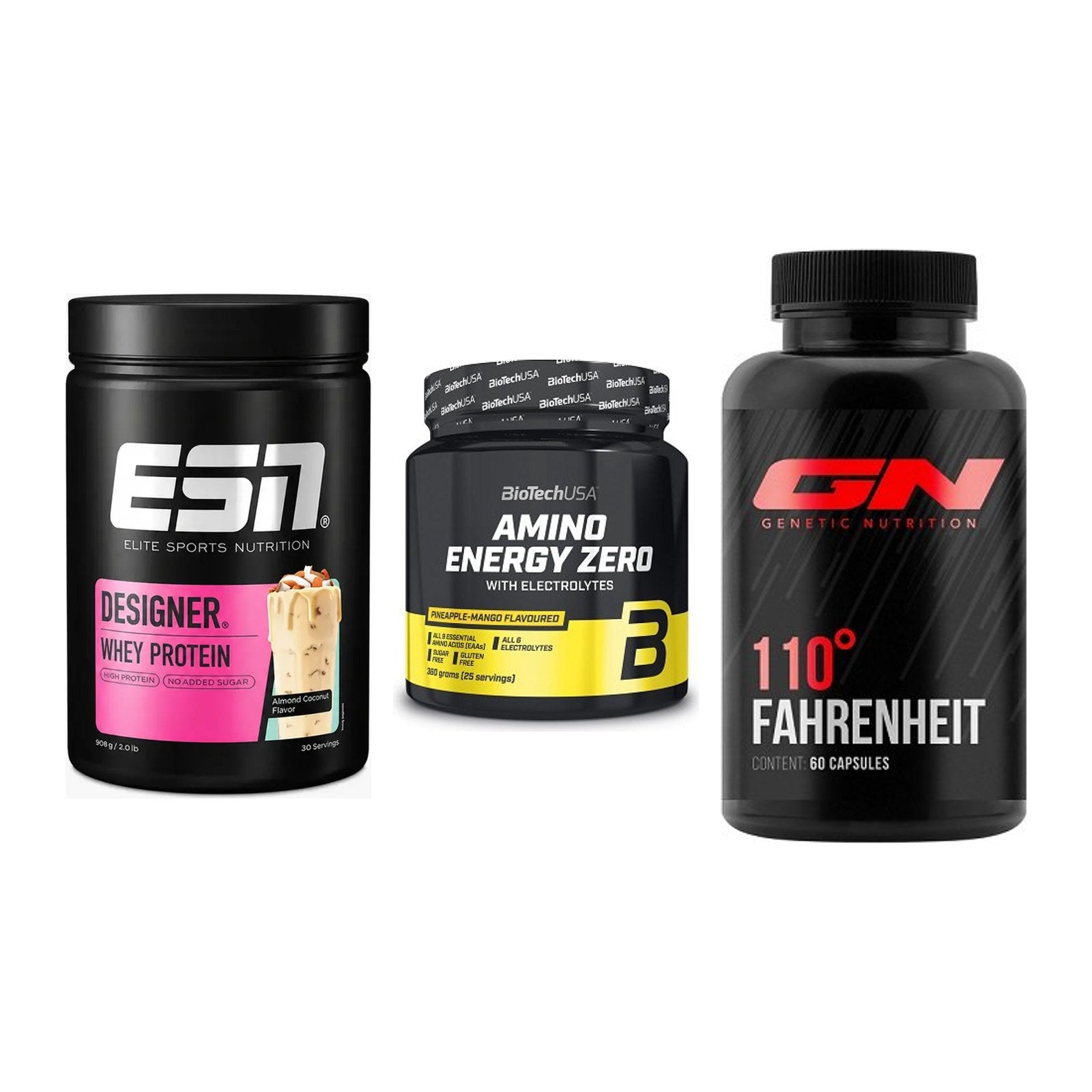 Definitionsphase-Set: ESN Designer + BioTech Amino + GN 110 Fahrenh – alle enthaltenen Artikel