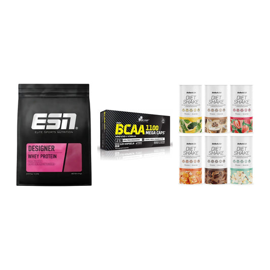 Definitionsphase-Set: ESN Designer + Olimp BCAA + BioTech Diet – alle enthaltenen Artikel