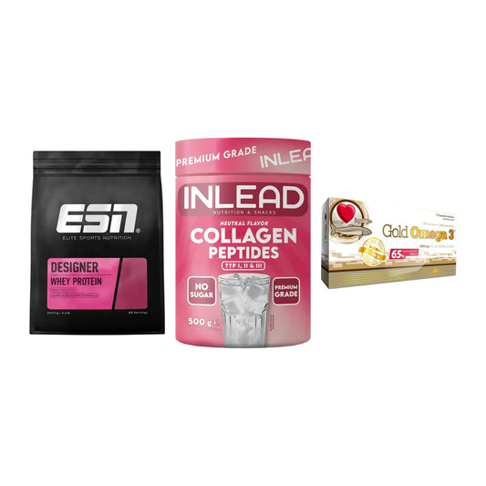 Definitionsphase-Set: ESN Designer + INLEAD Collage + Olimp Omega 3 – alle enthaltenen Artikel