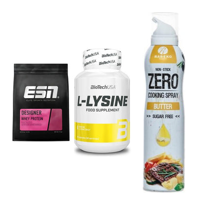 Definitionsphase-Set: ESN Designer + BioTech L-Lysi + Rabeko Zero – alle enthaltenen Artikel