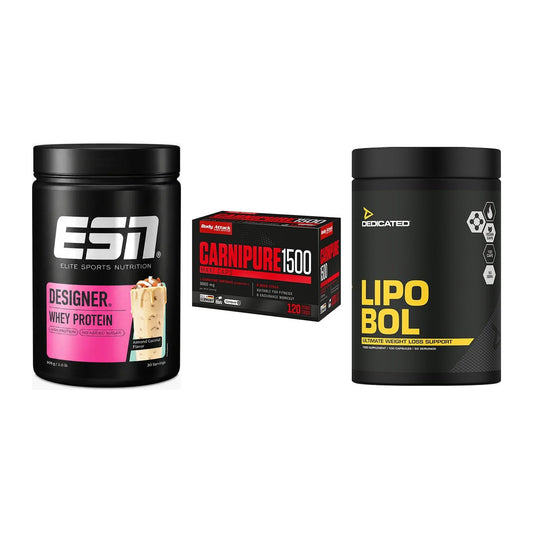 Definitionsphase-Set: ESN Designer + Body Attack + Dedicated – alle enthaltenen Artikel