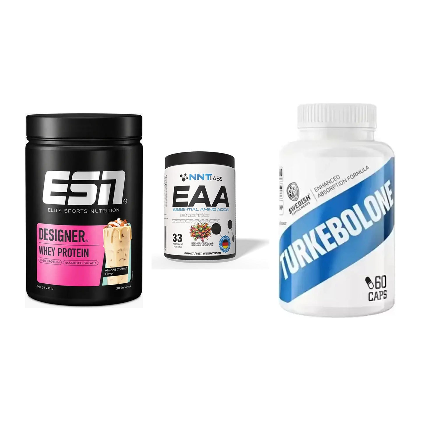 Definitionsphase-Set: ESN Designer + NNT EAA + Swedish Supple – alle enthaltenen Artikel