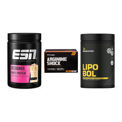 Definitionsphase-Set: ESN Designer + Body Attack + Dedicated – alle enthaltenen Artikel