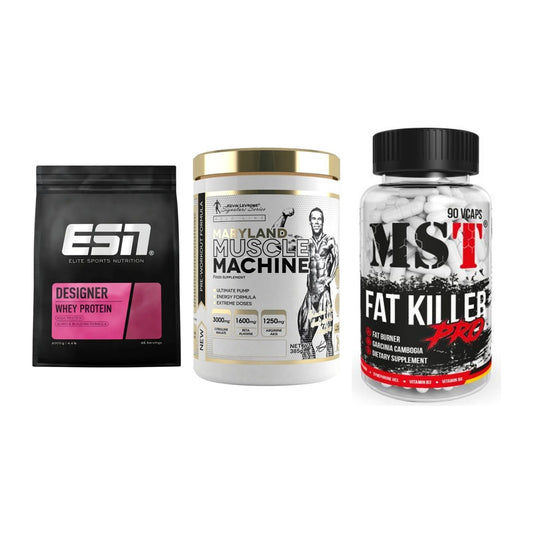 Definitionsphase-Set: ESN Designer + Kevin Levrone + MST Fat Killer – alle enthaltenen Artikel