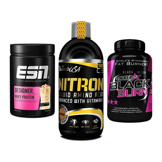 Definitionsphase-Set: ESN Designer + BioTech Liquid + Stacker2 Black – alle enthaltenen Artikel