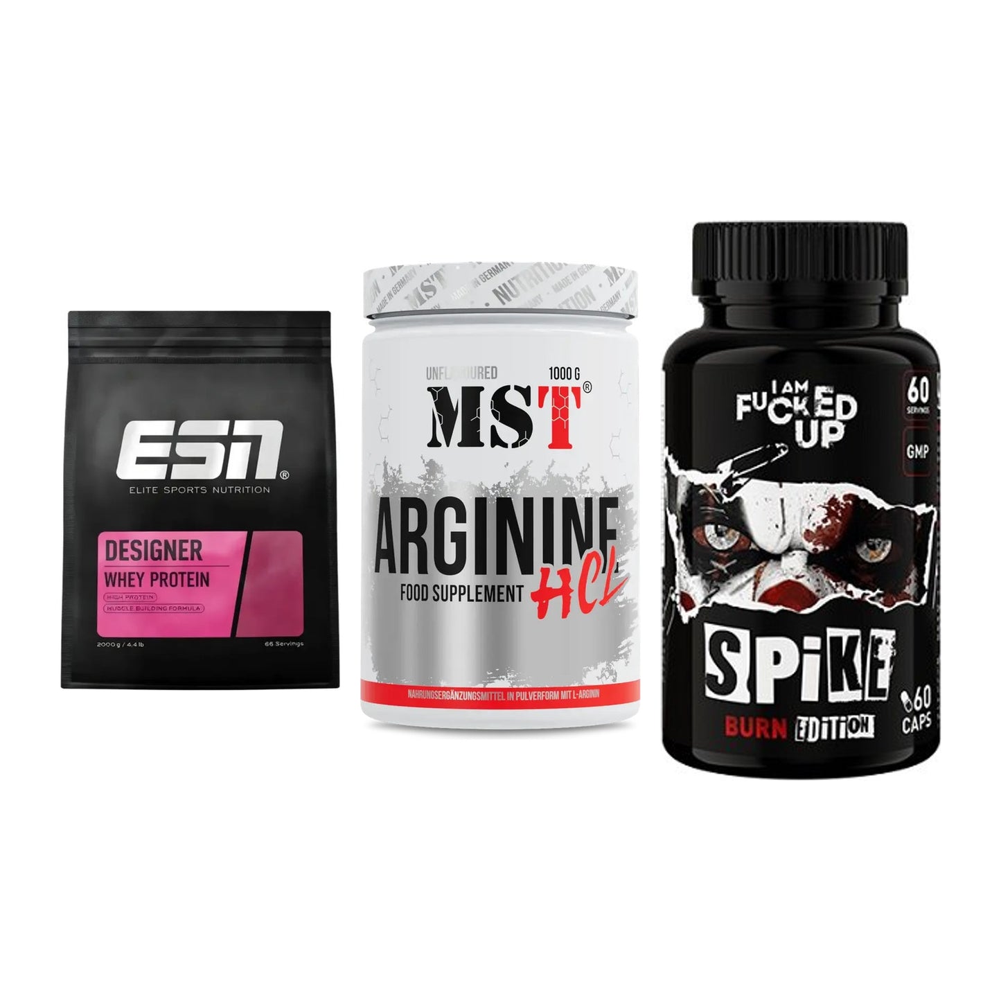 Definitionsphase-Set: ESN Designer + MST Arginine + Swedish Supple – alle enthaltenen Artikel