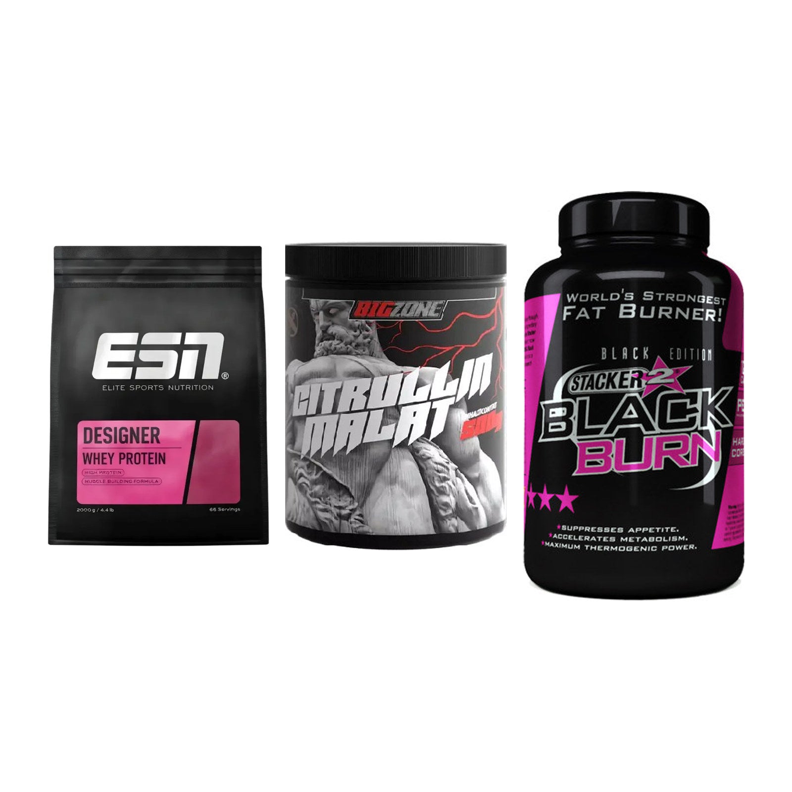 Definitionsphase-Set: ESN Designer + Big Zone + Stacker2 Black – alle enthaltenen Artikel