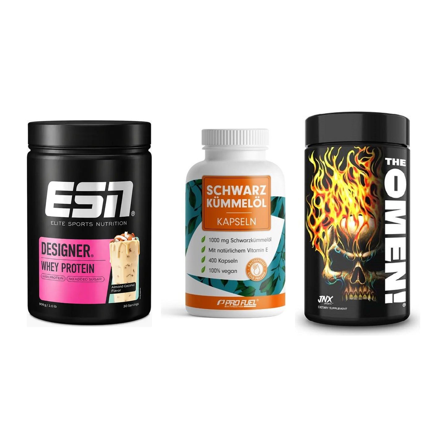 Definitionsphase-Set: ESN Designer + ProFuel Schwar + JNX Sports – alle enthaltenen Artikel